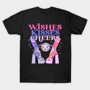 Happy New Year Retro Disco Dance Party T-Shirt